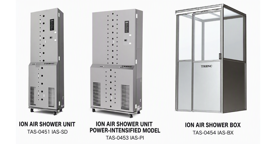 Standard and High-Power Models: Installation-Free Ion Air Shower Box