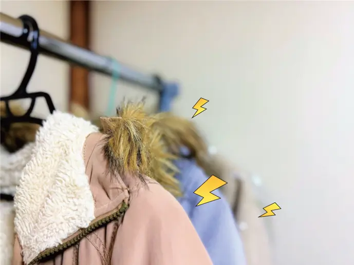 暮らしの中の静電気